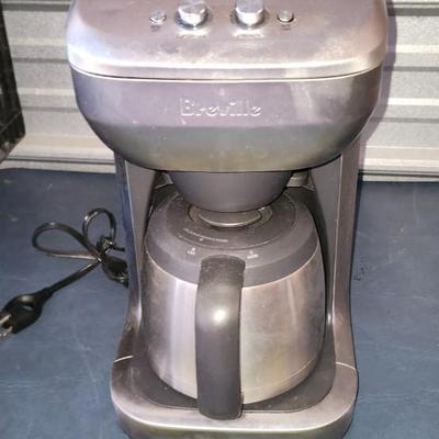 Breville The Grind Control Coffee Maker w Grinder Carafe Stainless