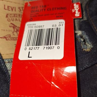 Dwayne Hickman painted red line Levis jacket