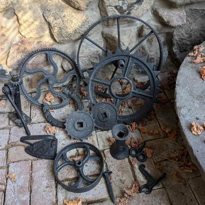 Collection of Antique Iron Tools