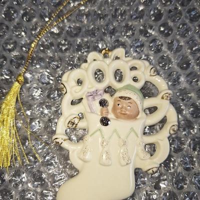 2003 baby christmas ornament