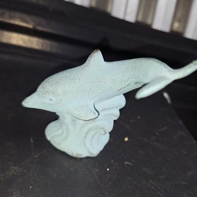 Blue Metal Lenox Dolphin