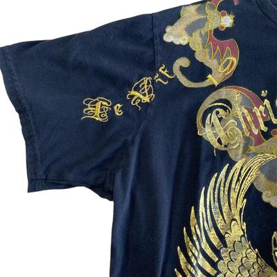 Christian Audigier black T-shirt XXL