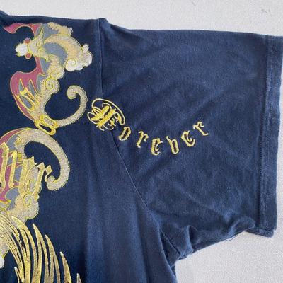 Christian Audigier black T-shirt XXL