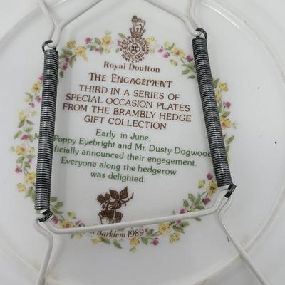 Brambly Hedge Royal Daulton & Betrix Potter Wedgewood Plates