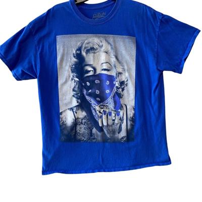 Popular poison blue T-shirt XL