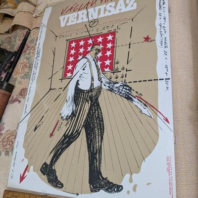 Vernisáž: Vaclav Havel Poster
