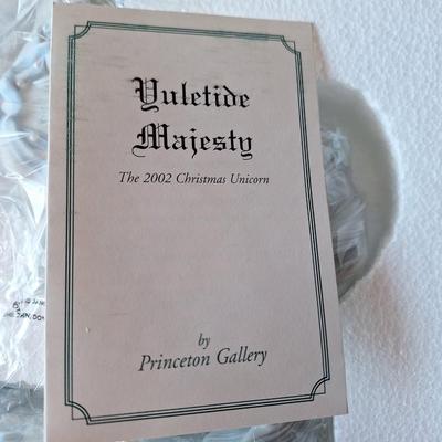 Yuletide Majesty Unicorn Princeton Gallery