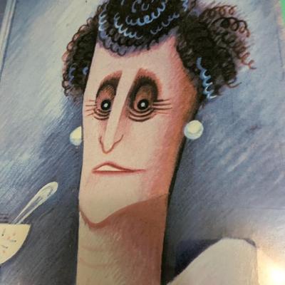 Artist Miguel Covarrubias Caricatures Poster