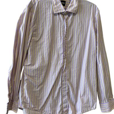 Hugo Boss button up long sleeve shirt XL 100% cotton