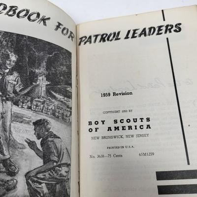 1950's-70's Boy Scouts, Campfire Books & Manuals