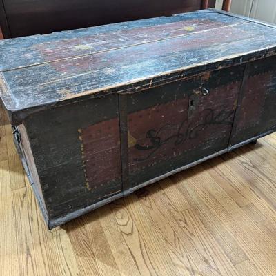 Antique Trunk from U.K.(?)