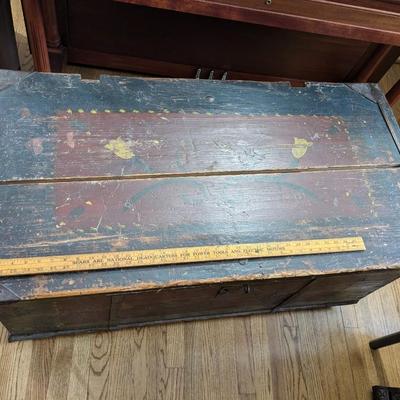 Antique Trunk from U.K.(?)