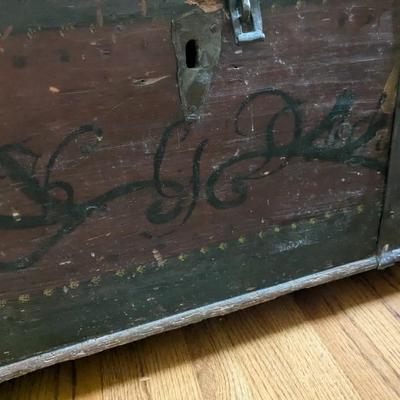 Antique Trunk from U.K.(?)