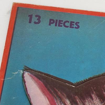 1950-60's Vintage Ages 2-6 Cardboard Puzzles