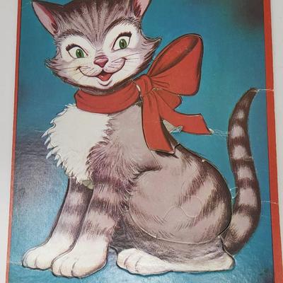 1950-60's Vintage Ages 2-6 Cardboard Puzzles