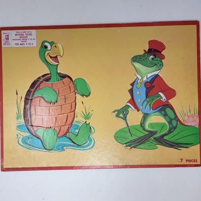 1950-60's Vintage Ages 2-6 Cardboard Puzzles