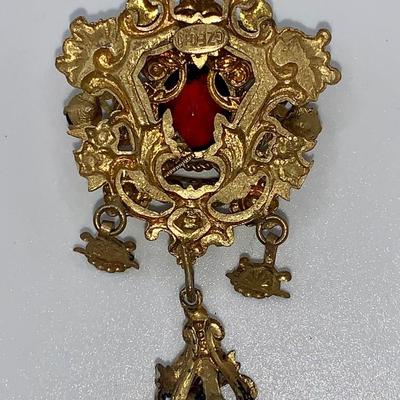 1920’s Czech Glass Costume Jewelry Necklace