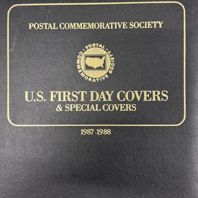 Postal Commemorative Society U.S. First Day Covers 1987-1988