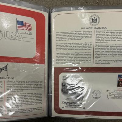 Postal Commemorative Society U.S. First Day Covers 1987-1988