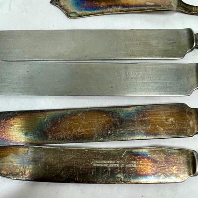 Vintage Silver Plated Flatware various makers Pagoma Nickel Silver