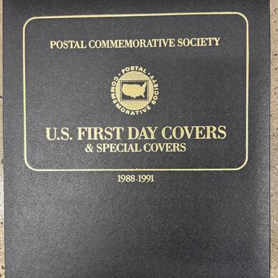 Postal Commemorative Society U.S. First Day Covers 1988-1991