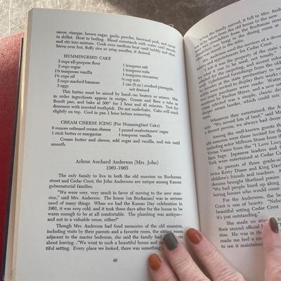 Kansas First Families and home interior books