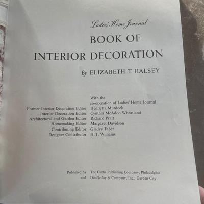 Kansas First Families and home interior books