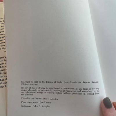 Kansas First Families and home interior books