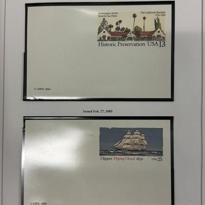 United States Postal Card Albums (Set of 3)