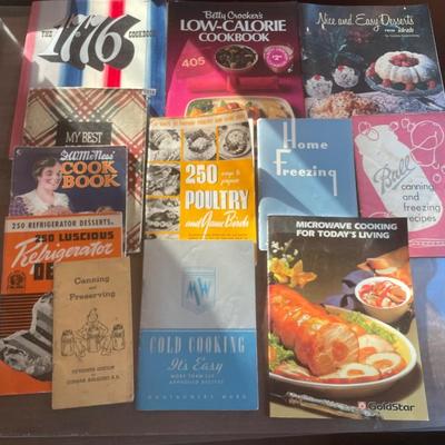 Cook books assortment