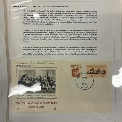 Set of 4 America’s Bicentennial Covers