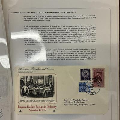 Set of 4 America’s Bicentennial Covers