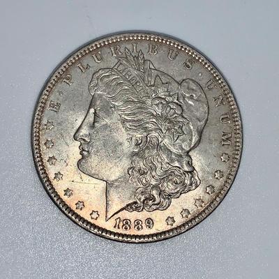 1889 “P” Morgan Silver Dollar