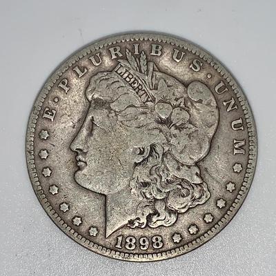 1898-S Morgan Silver Dollar