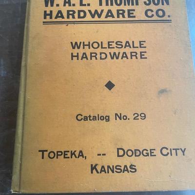 Vintage hardware catalogs
