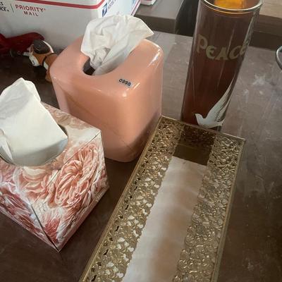 Tissues and holders
