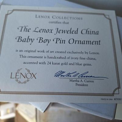 Dated Baby Boy pin