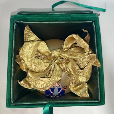 Natalie Sarabella Nutcracker Glass Christmas Ornament