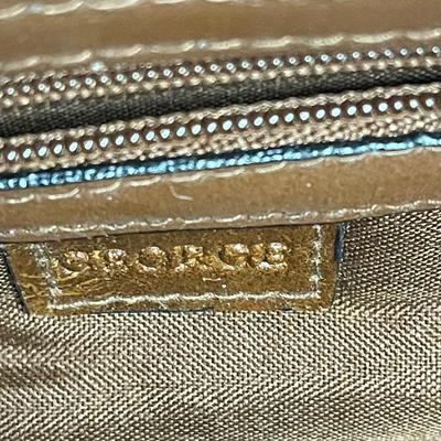 Brown Leather Shoulder Bag Purse