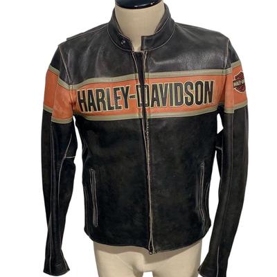 Vintage Harley-Davidson Leather Jacket, Size M