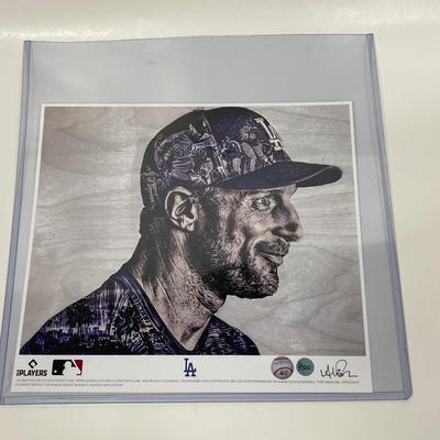 "MAX Energy" (Max Scherzer) Los Angeles Dodgers - Officially Licensed MLB Print - Limited Release 3/500
