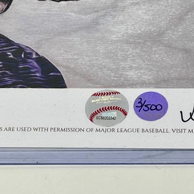 "MAX Energy" (Max Scherzer) Los Angeles Dodgers - Officially Licensed MLB Print - Limited Release 3/500