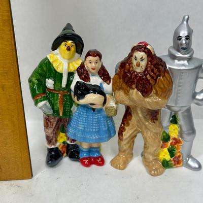 Wizard of Oz Four Friends Salt & Pepper Shakers
