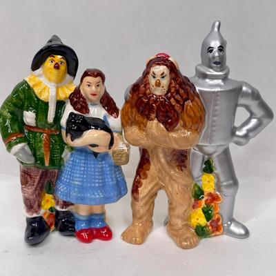 Wizard of Oz Four Friends Salt & Pepper Shakers