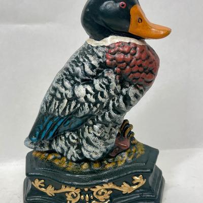 Ceramic Relief Duck Wall Art