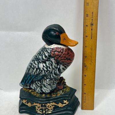 Ceramic Relief Duck Wall Art