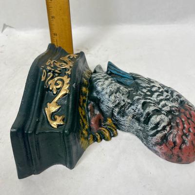Ceramic Relief Duck Wall Art
