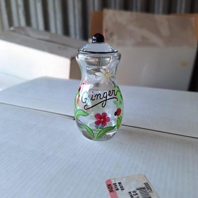 Ginger Spice Glass JAr