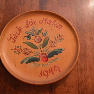 Vintage Plate