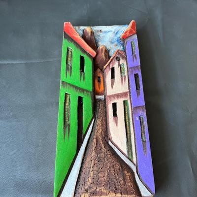 MCM Carved Painting